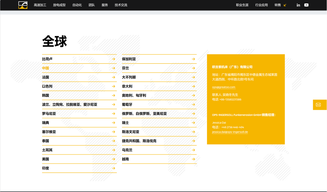 注册创建全资子公司“欧吉索机床(广东)有限公司”全力开展OPS机床项目